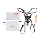 Страпон LOCKINK SEVANDA Queen Sheba Strapon - Golden Dildo