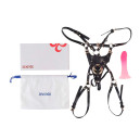 Страпон LOCKINK SEVANDA Queen Sheba Strapon - Pink Dildo