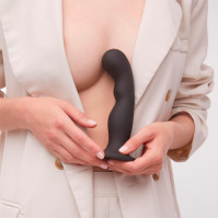Насадка для страпону Strap-On-Me Dildo Plug P&G Black M