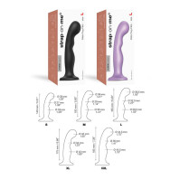 Насадка для страпону Strap-On-Me Dildo Plug P&G Black L