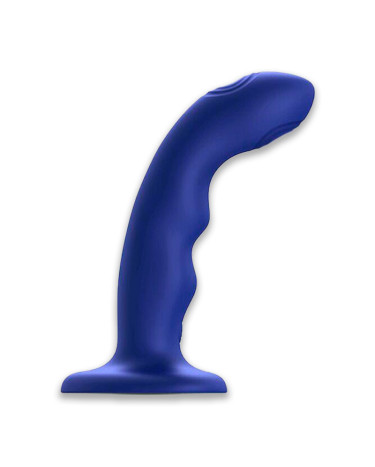 Насадка для страпону Strap-On-Me Tapping Dildo Wave Night Blue