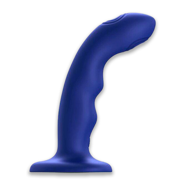 Насадка для страпону Strap-On-Me Tapping Dildo Wave Night Blue
