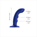 Насадка для страпону Strap-On-Me Tapping Dildo Wave Night Blue