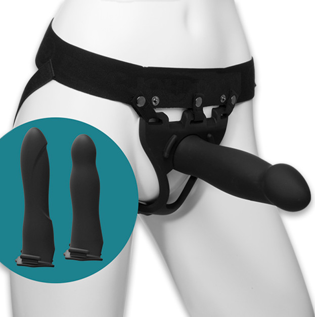 Набір для страпона Doc Johnson Body Extensions BE Ready Black