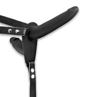 Fetish Tentation Strap-On with Double Dildo Black