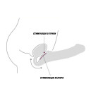 Безремінний страпон Strap-On-Me Black XL