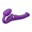 Безремінний страпон з вібрацією Strap-On-Me Vibrating Violet M
