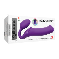 Strap-On-Me Vibrating Violet XL Strap-On