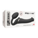 Безремінний страпон з вібрацією Strap-On-Me Vibrating Black M
