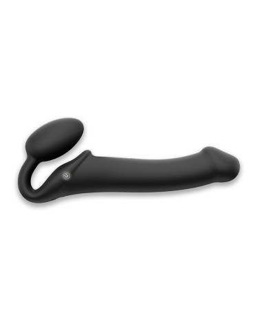 Strap-On-Me Vibrating Black L Strap-On with Vibration
