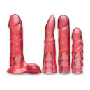 Набір для страпона Doc Johnson Vac-U-Lock Crystal Jellies Set