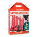 Набір для страпона Doc Johnson Vac-U-Lock Crystal Jellies Set