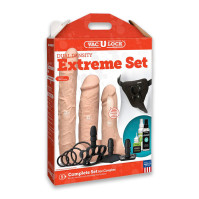 Набір для страпона Doc Johnson Vac-U-Lock Dual Density Extreme Set