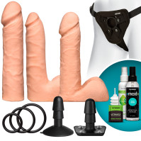 Набір для страпона Doc Johnson Vac-U-Lock Dual Density UltraSKYN Set