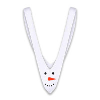 Men New Years bodysuit Snowball white