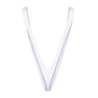 Men New Years bodysuit Snowball white