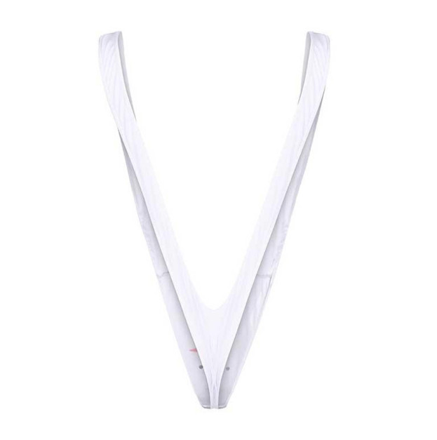 Men New Years bodysuit Snowball white