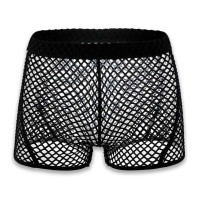 Men Mesh Boxer Briefs Clever-Menmode Black