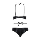 Комплект білизни Passion Exclusive NAVEL SET L/XL Чорний