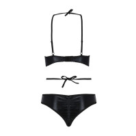 Комплект белья Passion Exclusive NAVEL SET XXL/XXXL Черный