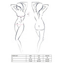 Комплект білизни Passion NORTH SET S/M Чорний