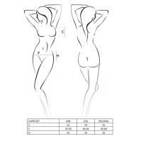 Комплект білизни Passion CAPRI SET L/XL Чорний