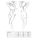 Комплект білизни Passion OFELIA SET WITH OPEN BRA L/X Білий