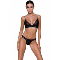 Комплект білизни GLAMISS SET Passion Exclusive XXL/XXXL Чорний