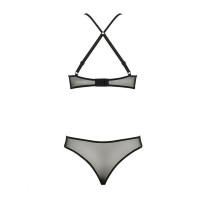 Комплект білизни Passion AZALIA SET L/XL Чорний