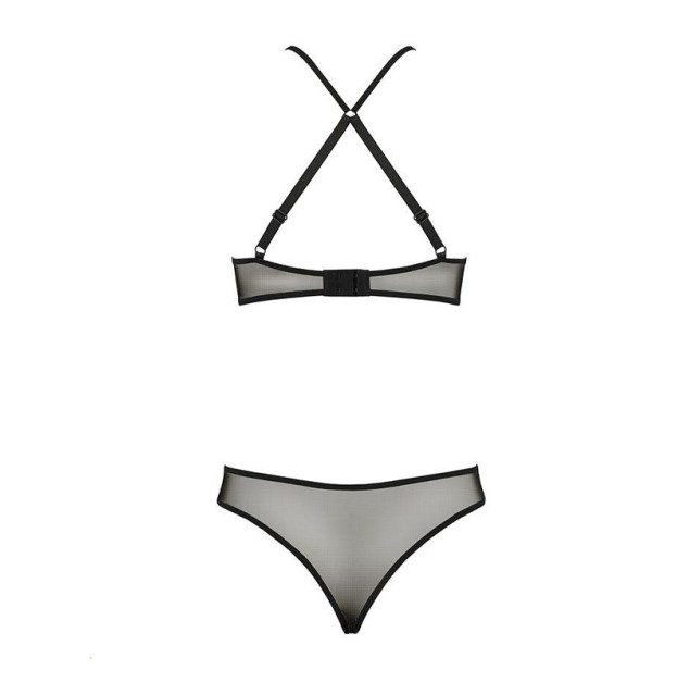 Комплект білизни Passion AZALIA SET L/XL Чорний