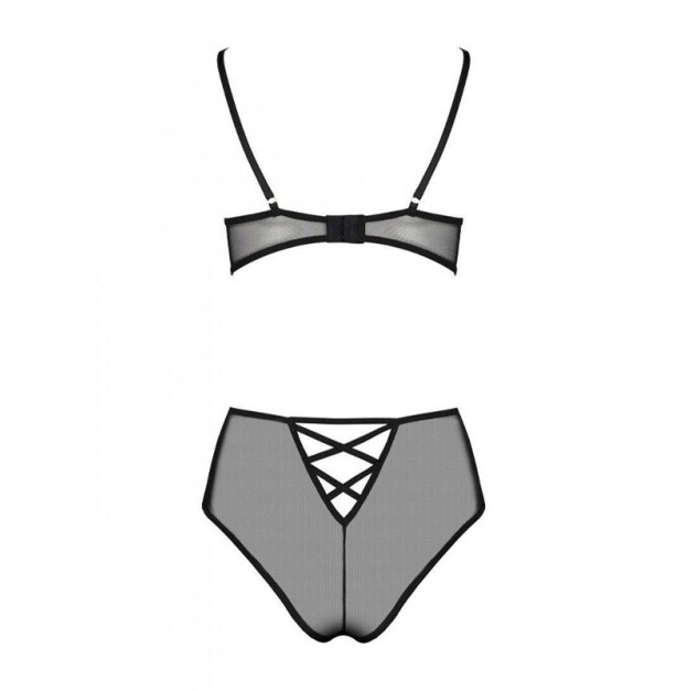 Еротичний комплект Passion LOVELIA BIKINI XXL/XXXL Чорний