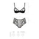 Еротичний комплект Passion Lovelia Bikini XXL/XXXL Чорний