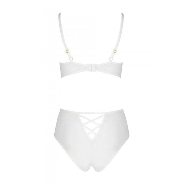 Еротичний комплект Passion LOVELIA BIKINI XXL/XXXL Білий