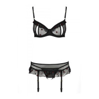 Сексуальний комплект Passion LOVELIA SET XXL/XXXL Чорний