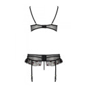 Сексуальний комплект Passion Lovelia Set Black XXL/XXXL