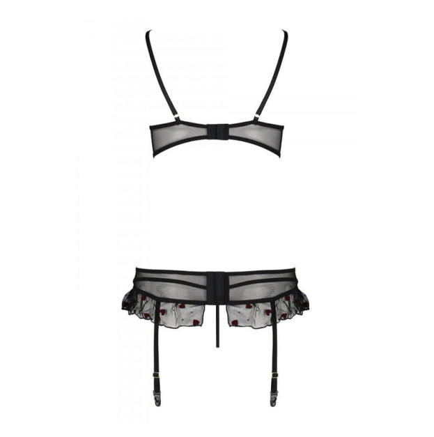 Сексуальний комплект Passion LOVELIA SET XXL/XXXL Чорний