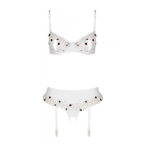 Сексуальний комплект Passion LOVELIA SET L/XL Білий
