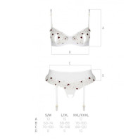 Сексуальний комплект Passion LOVELIA SET L/XL Білий