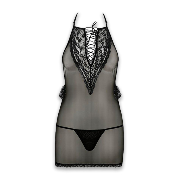 Пеньюар та трусики Passion Erza Chemise XXL/XXXL