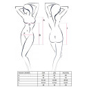 Пеньюар та стрінги Passion Wilma Chemise White L/XL