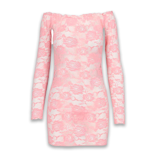 Пеньюар та стрінги Passion Yolanda Chemise Beige L/XL