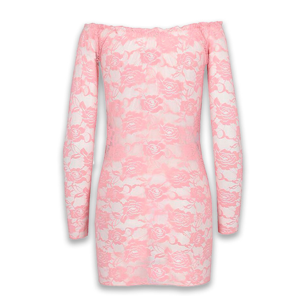 Пеньюар та стрінги Passion Yolanda Chemise Beige L/XL