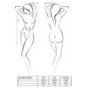 Пеньюар та стрінги Passion Lovelia Chemise White XXL/XXXL