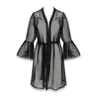 Пеньюар Passion Lovelia Peignoir Black L/XL