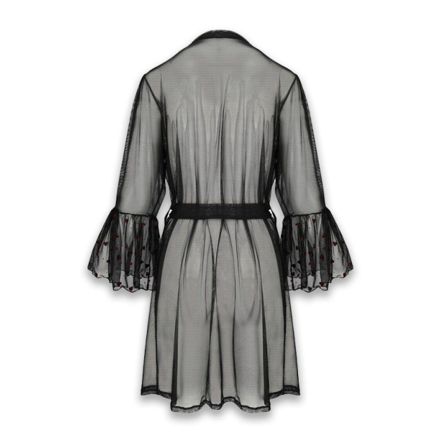 Пеньюар Passion Lovelia Peignoir Black L/XL