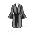 Пеньюар Passion Lovelia Peignoir Black XXL/XXXL