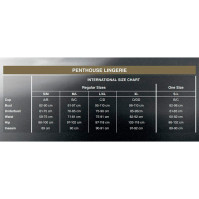 Сукня та трусики Penthouse Libido Boost Black L/XL