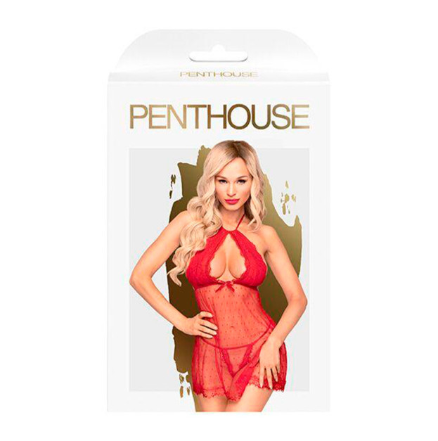 Сукня та трусики Penthouse Libido Boost Red M/L