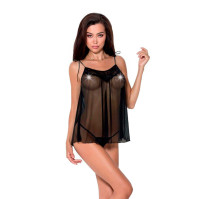 Пеньюар та трусики Passion Melania Chemise L/XL