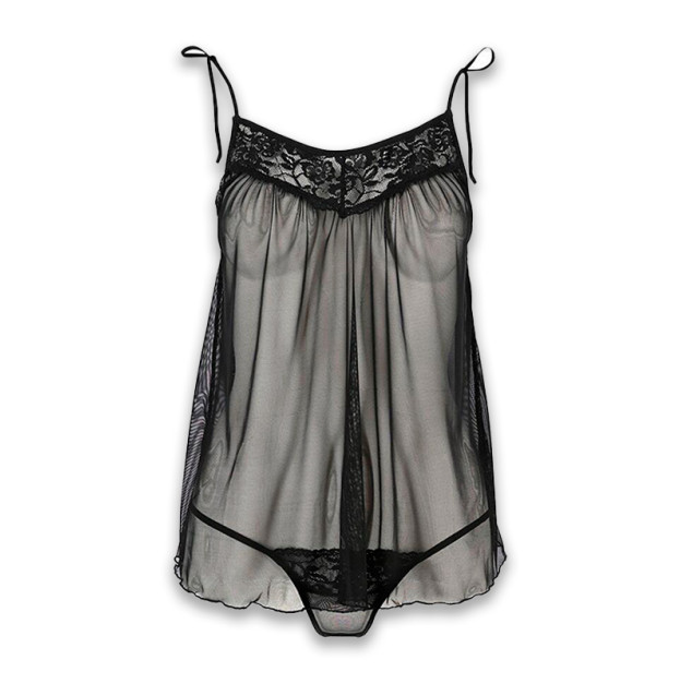 Пеньюар та трусики Passion Melania Chemise L/XL